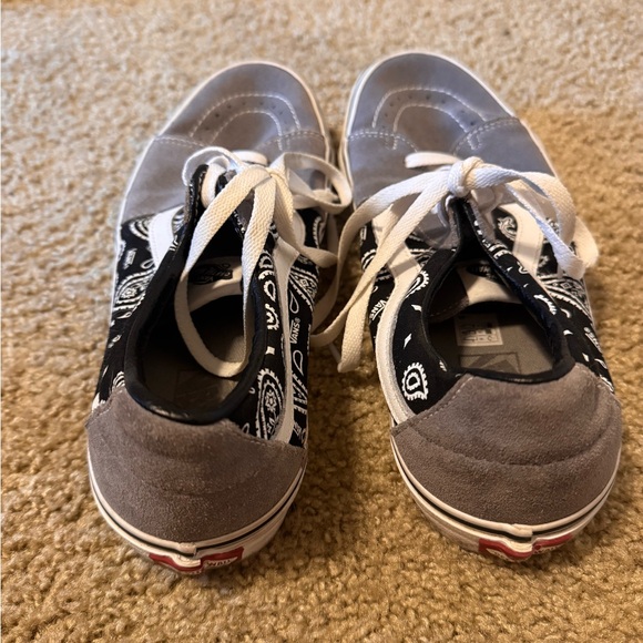 Vans Other - Vans Gray and Black Sneakers